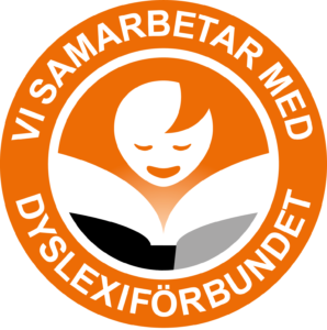 Dyslexiförbundets logotyp för samarbetspartners